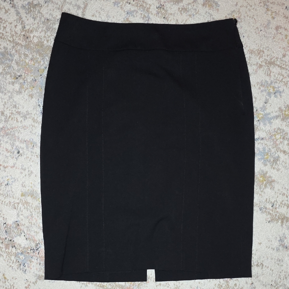 White House Black Market Classic Black Pencil Skirt